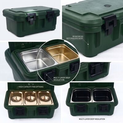 軍用用 30L 装荷用 隔離式 食料輸送器 軍用 配給 配給 配給