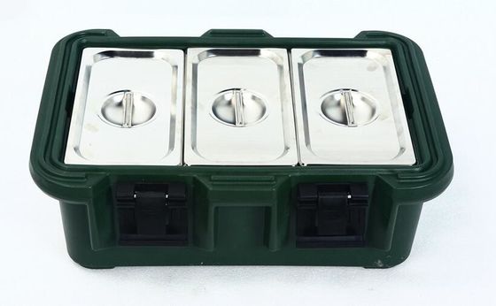 オーバーヘッドローディング 30L 保冷フードパンキャリア ロトモールド輸送コンテナ GN 1/1パン対応