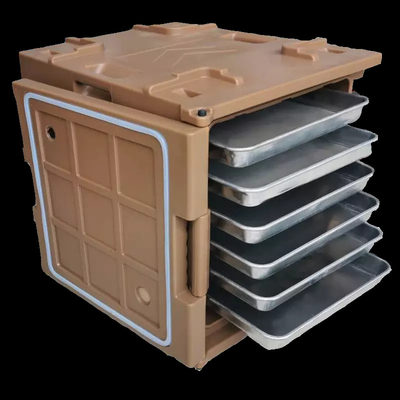 120L非電気食糧暖かいキャビネットはプラスチック貯蔵容器を絶縁した