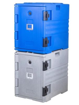 青い断熱フードパンキャリア ナイロンハンドル