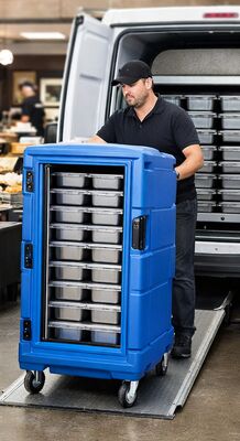 900L 冷蔵庫物流用 ロートモールディング 絶縁型食品輸送キャビネット