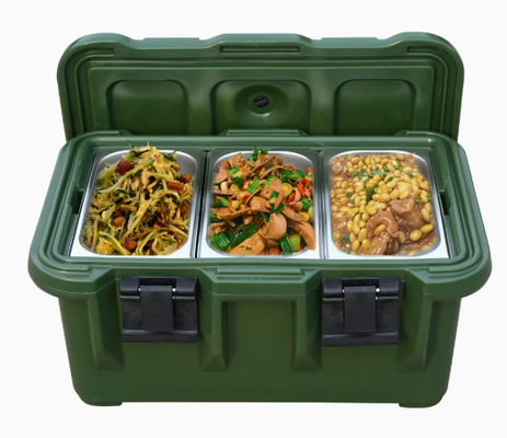 30L 断熱ケータボックスポータブル積み重ね可能なケータリングコンテナホットコールド食品輸送保管用