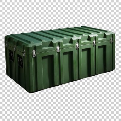 コンパクト 400mm ロートモールドツールボックス IP65 防水 防塵 LLDPE 携帯機器ケース