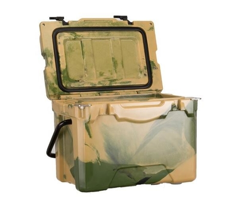 プラスチック25L Rotoはアイス ボックスの屋外の釣り道具の冷蔵庫を形成した