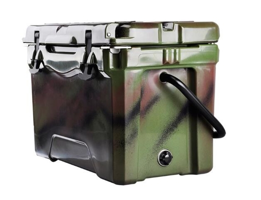 プラスチック25L Rotoはアイス ボックスの屋外の釣り道具の冷蔵庫を形成した