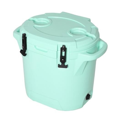 25L Rotomoldedの氷のクーラー、屋外のキャンプの円形のより涼しい箱