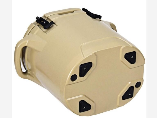 25L Rotomoldedの氷のクーラー、屋外のキャンプの円形のより涼しい箱