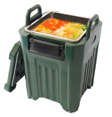 軍40Lは中SSが付いているスープ キャリアの積み重ね可能な正方形を絶縁した