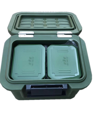 PPの軍の絶縁された食品容器の長方形SGS