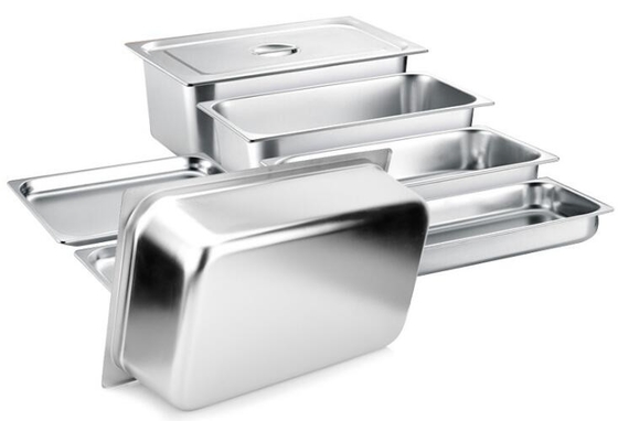 SGSのステンレス鋼Gastronormの容器5の星のホテルの標準