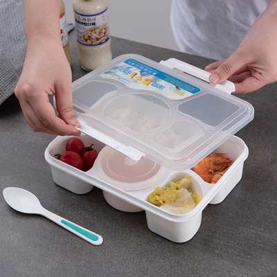 1170mlスープ水コップが付いている再使用可能なプラスチック昼食の容器