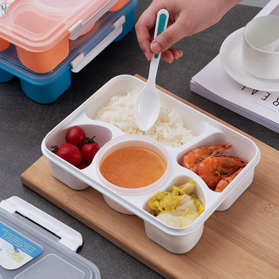 1170mlスープ水コップが付いている再使用可能なプラスチック昼食の容器