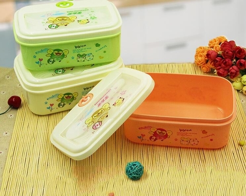 960ml再使用可能なプラスチック昼食の容器、再使用可能な食事の準備の容器