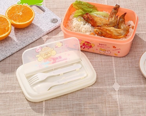 960ml再使用可能なプラスチック昼食の容器、再使用可能な食事の準備の容器