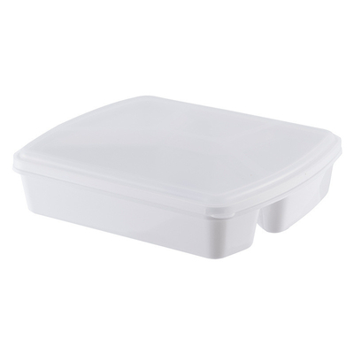 1280ml再使用可能なBentoのお弁当箱4コンパートメント