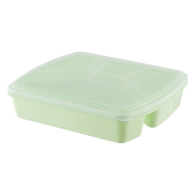 1280ml再使用可能なBentoのお弁当箱4コンパートメント