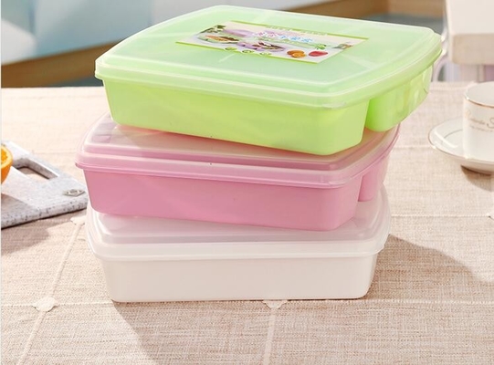 1280ml再使用可能なBentoのお弁当箱4コンパートメント