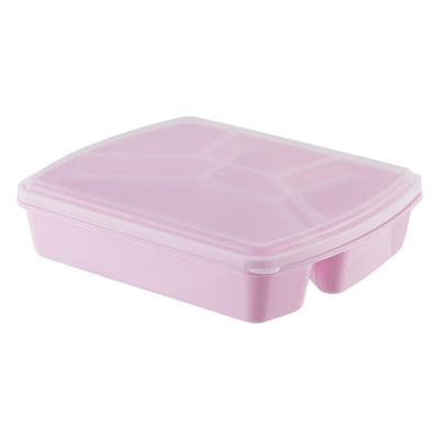 1280ml再使用可能なBentoのお弁当箱4コンパートメント