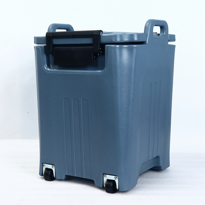 車輪が付いている絶縁された正方形スープ輸送容器45L